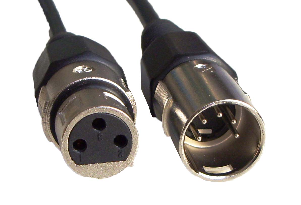 mVELO Adapter XLR3 auf XLR5-Stecker