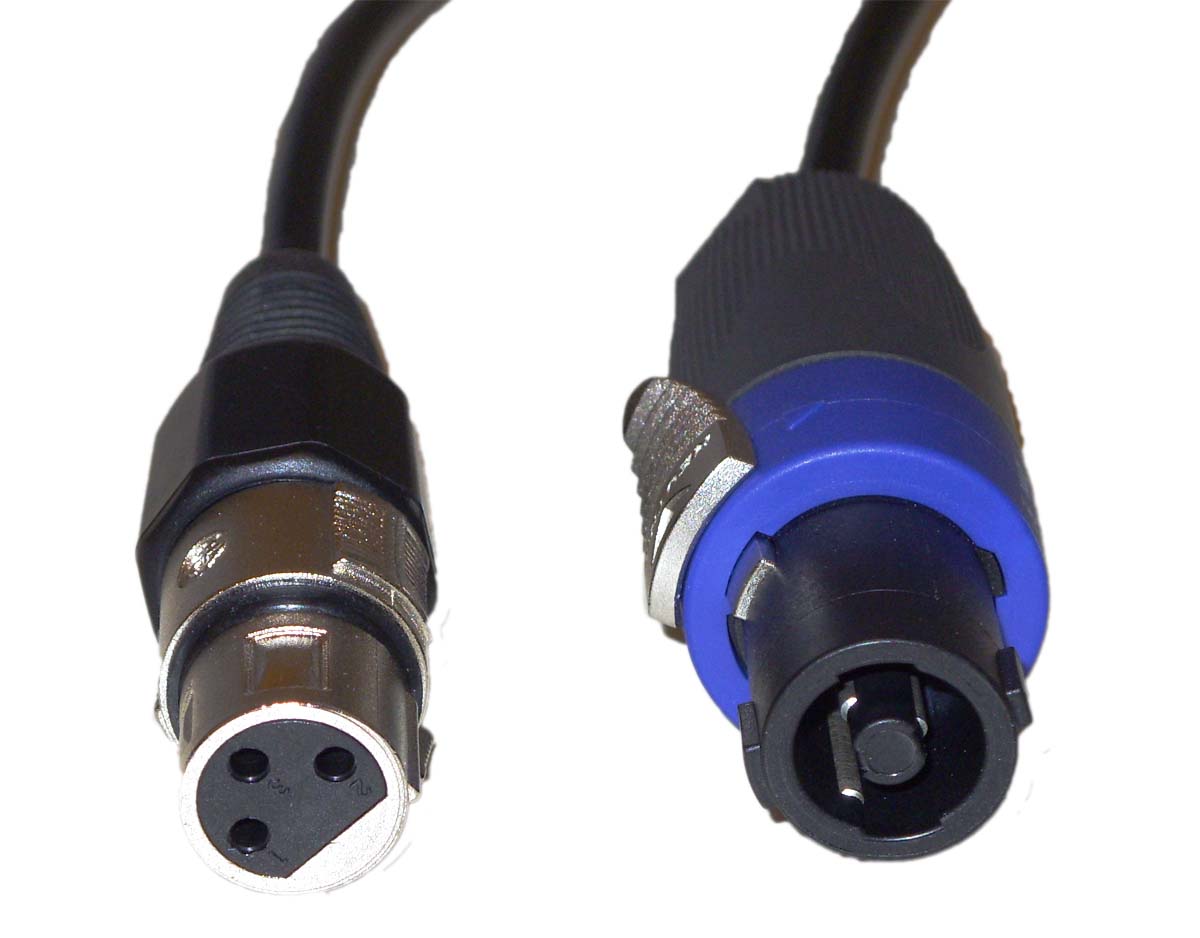 mVELO Adapter XLR3 auf NL4FX-Stecker