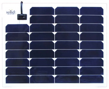 Fotovoltaico Modulo Luce Rigid solYid 12V 35Wp