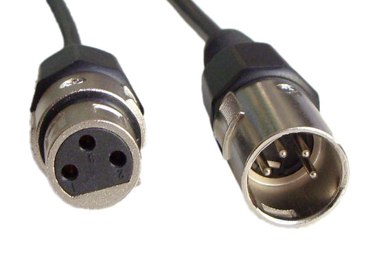 mVELO Adapter XLR3 auf XLR4-Stecker