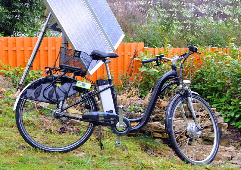 SUNLOAD mVELO 37V Pedelec/eBike Ladegerät (12V/Solar/100-240V)