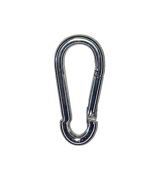 Feuerwehr-Karabiner Edelstahl rostfrei Karabinerhaken 10 Stück (5 x 50)