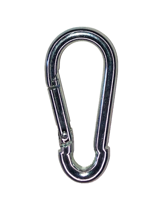 Feuerwehr-Karabiner Edelstahl rostfrei Karabinerhaken 10 Stück (6 x 60)