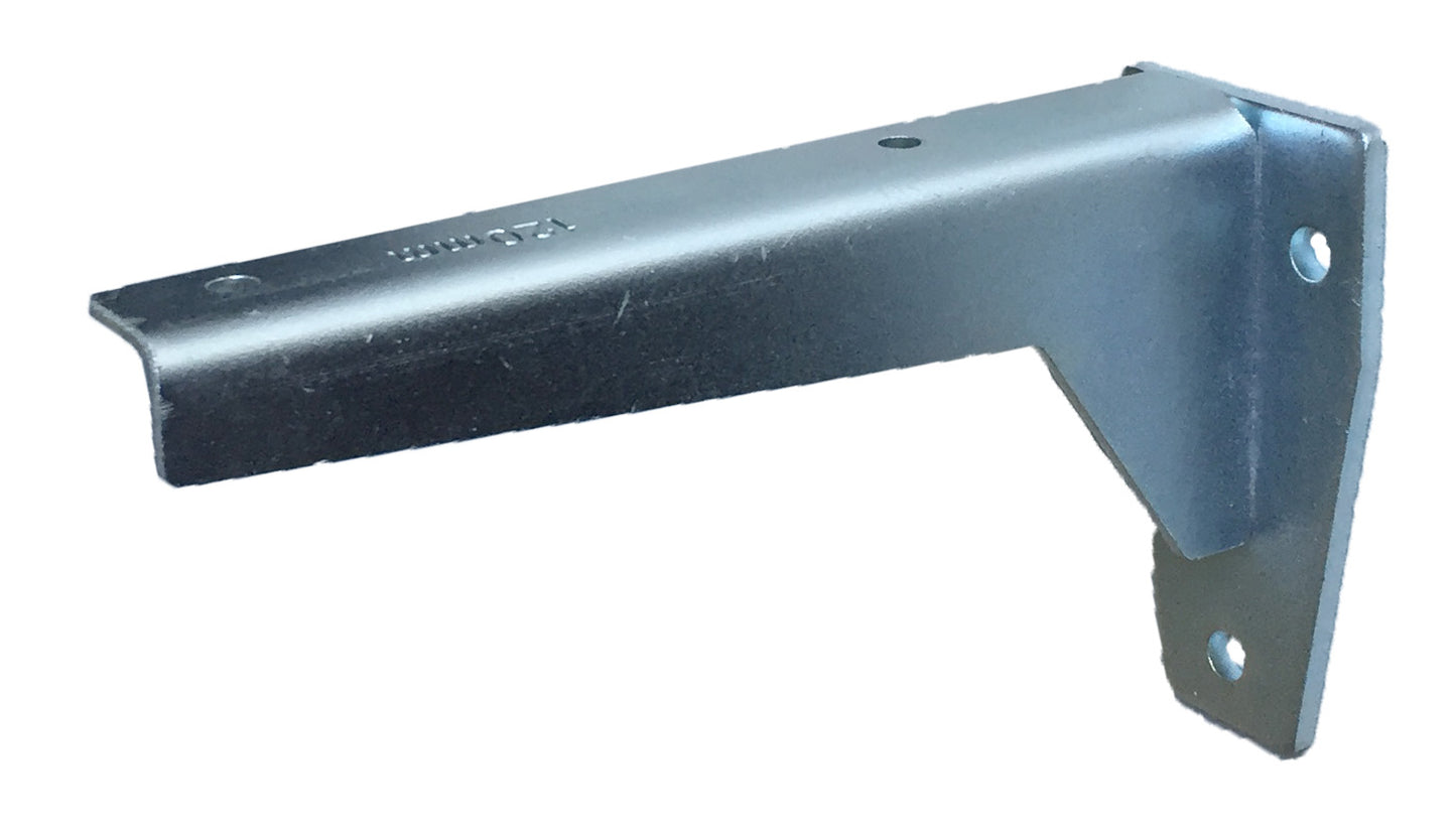 Regalbodenträger Schwerlastträger L-Profil Konsole Stahl verzinkt (120 mm)